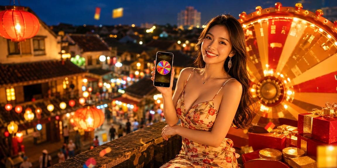 Không khí chợ đêm Hội An rộn ràng với trải nghiệm roulette trực tuyến độc đáo